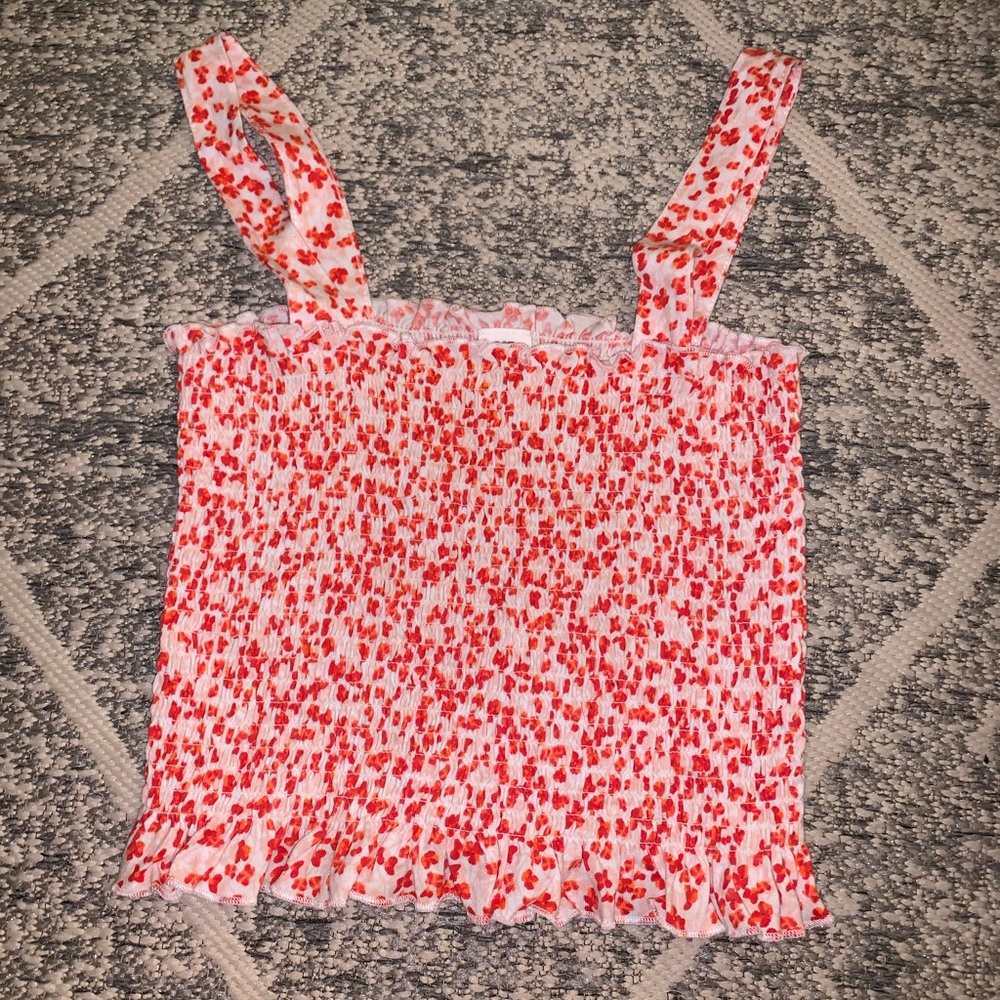 patterned crop top